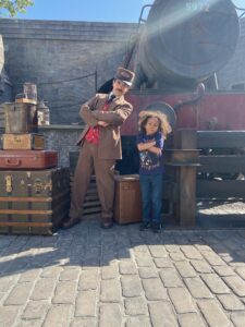 Max at Harry Potter World in Universal Studios Hollywood
